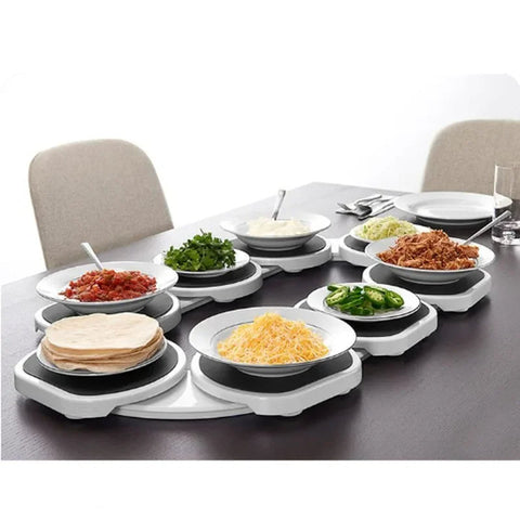 Bandeja giratoria extraíble e Gana 1 libro de recetas