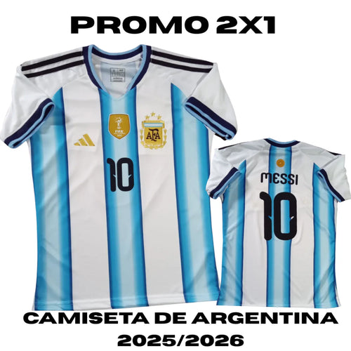 2x1 - CAMISETA ARGENTINA FIFA 2025/2026