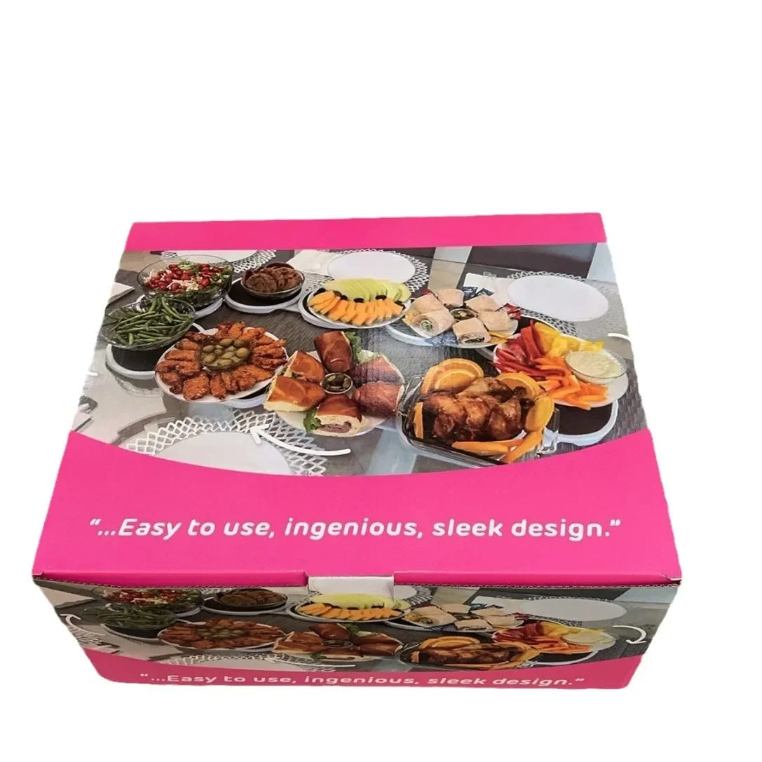 Bandeja giratoria extraíble e Gana 1 libro de recetas