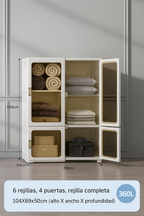 Organizador plegable: compra 1 y llévate 2 - Obtenga 10 perchas gratis