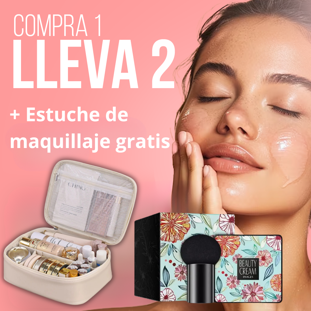 Base Beauty Cream + Bolsa de Maquiagem – Compre 1 e Leve 2